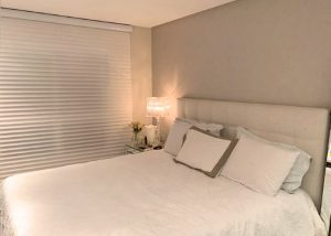 Cortina Luminoflex no quarto