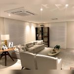 Cortina Luminoflex na sala