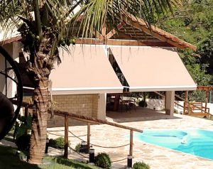 Toldo Pivotante lado a lado